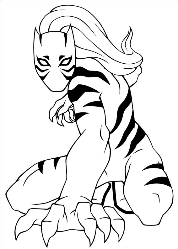 White Tiger Coloring Game White Tiger