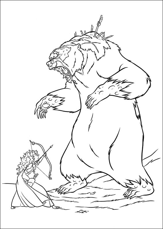 Merida Fighting With Mor’du