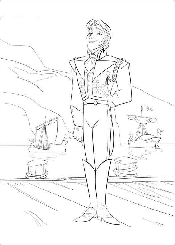 Hans From Frozen Coloring Game Hans From Frozen