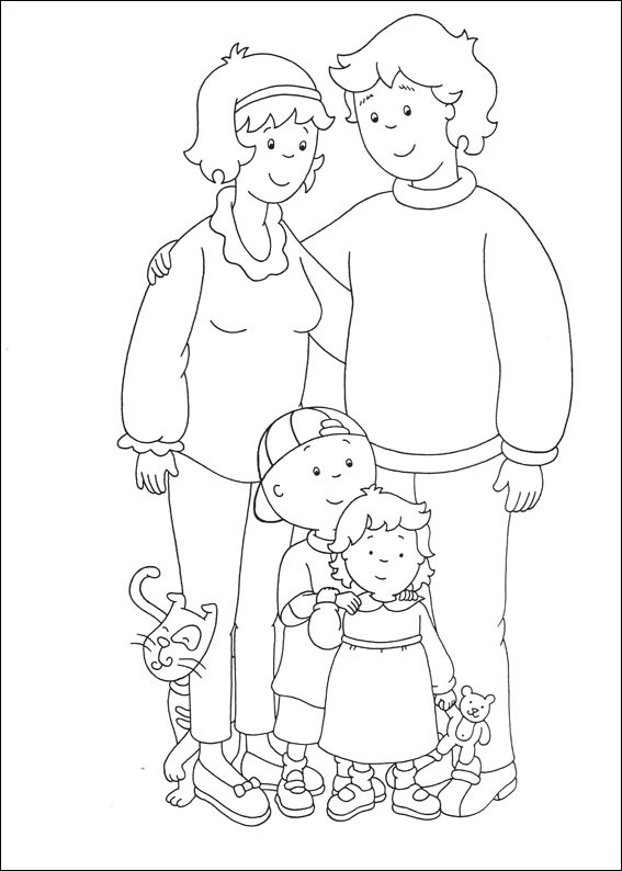 Caillou Family