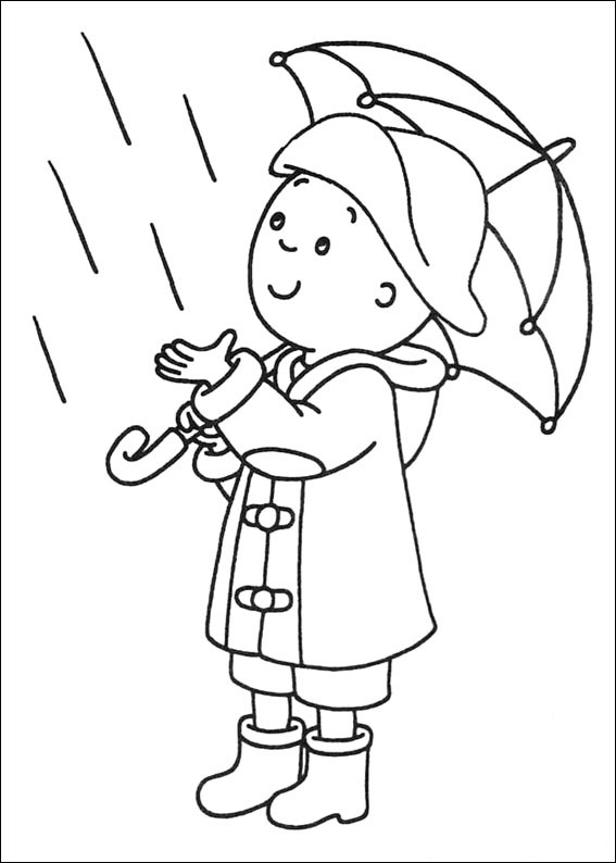 Caillou In The Rain
