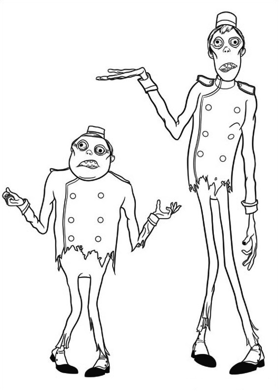 Zombies In Hotel Transylvania