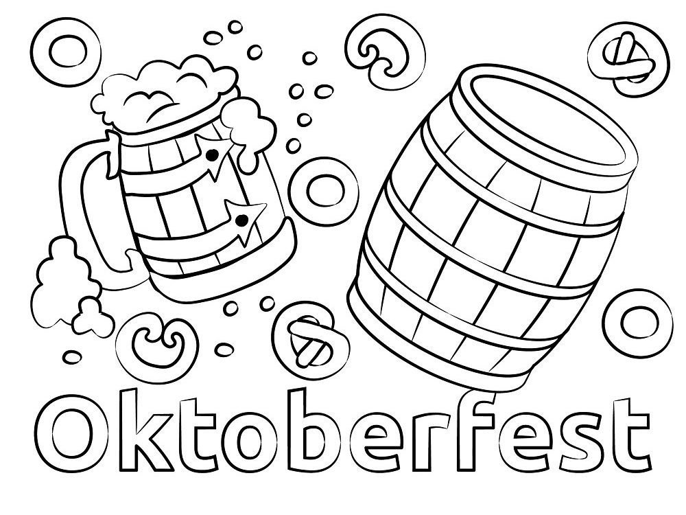 Oktoberfest Beer Barrels