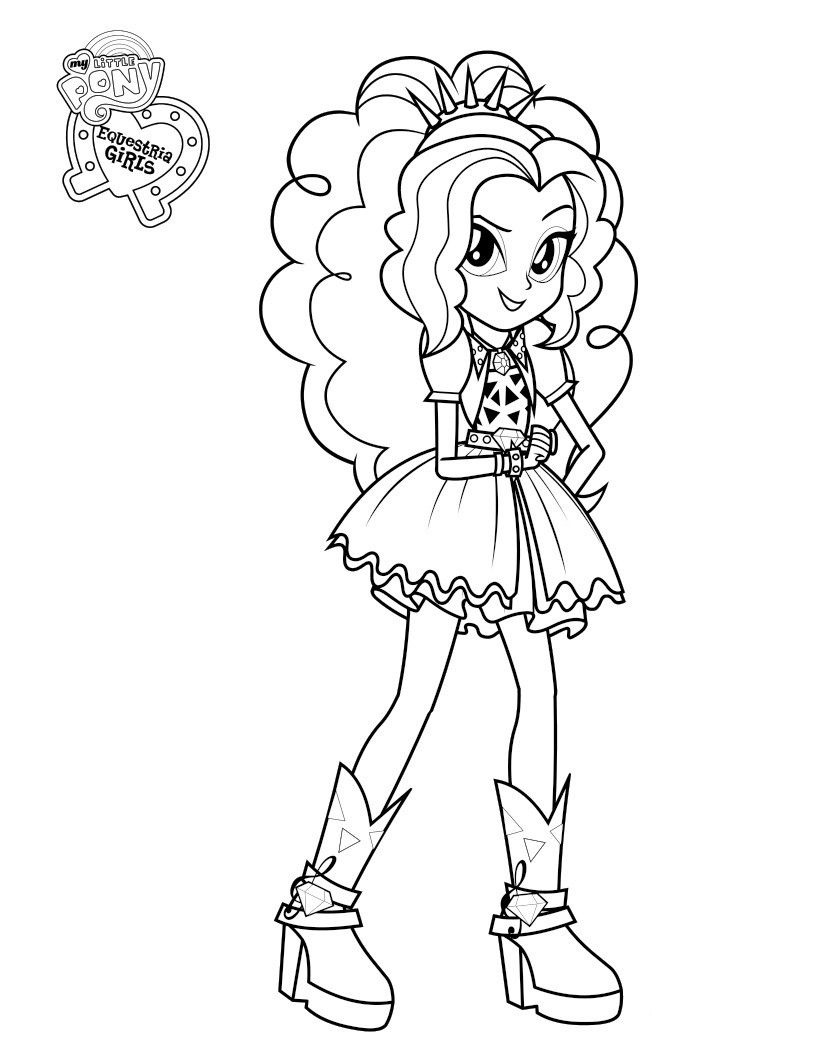 Adagio Dazzle Coloring Game Adagio Dazzle