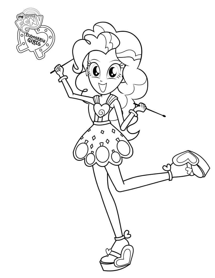 Pinkie Pie Having Fun Coloring Game Pinkie Pie Having Fun