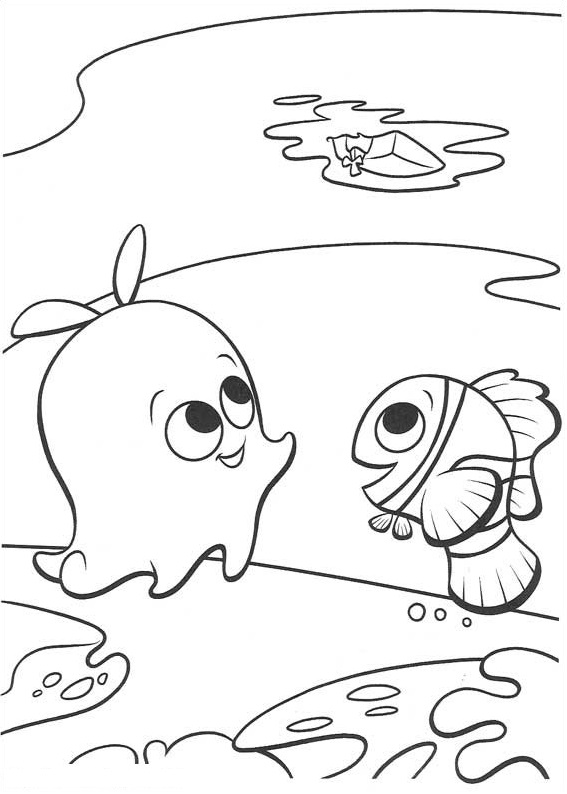Pearl And Nemo Coloring Game Pearl And Nemo