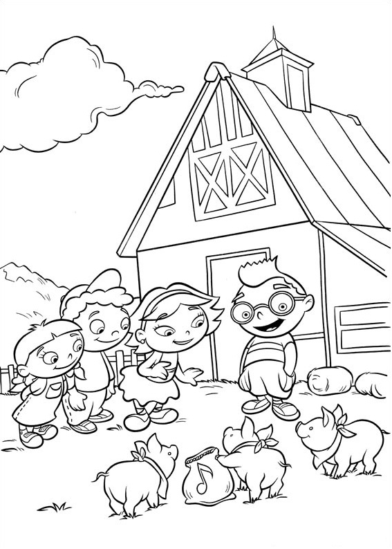 Little Einsteins With Pigs