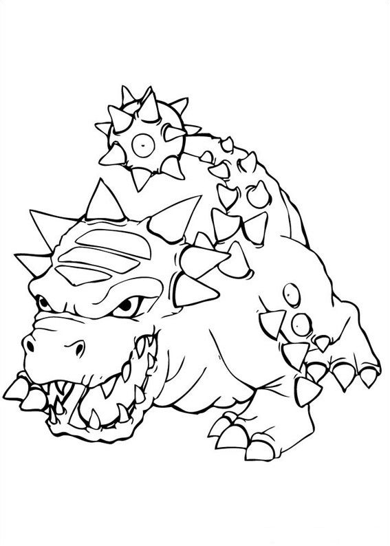Bash In Skylanders Coloring Game Bash In Skylanders