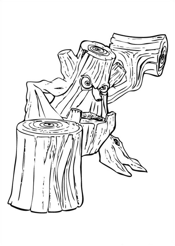 Stump Smash Coloring Game Stump Smash