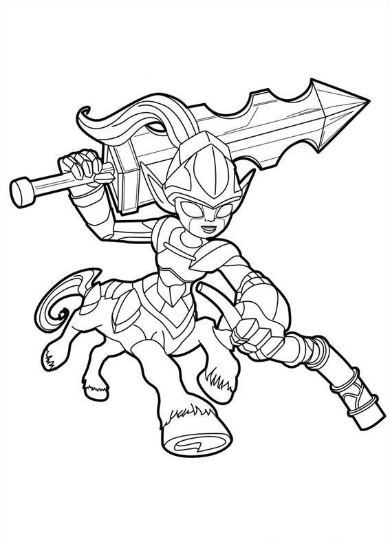 Knight Mare Coloring Game Knight Mare