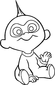 Jack Jack The Cutest Baby Coloring Game Jack Jack The Cutest Baby