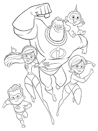 The Incredibles Striking Coloring Game The Incredibles Striking