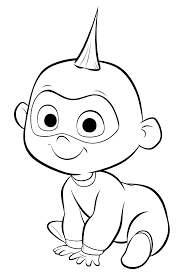 Baby Jack Jack Coloring Game Baby Jack Jack