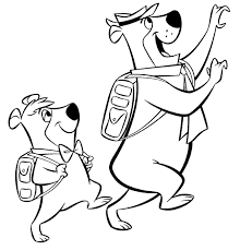 Yogi The Bear Coloring Game Yogi The Bear