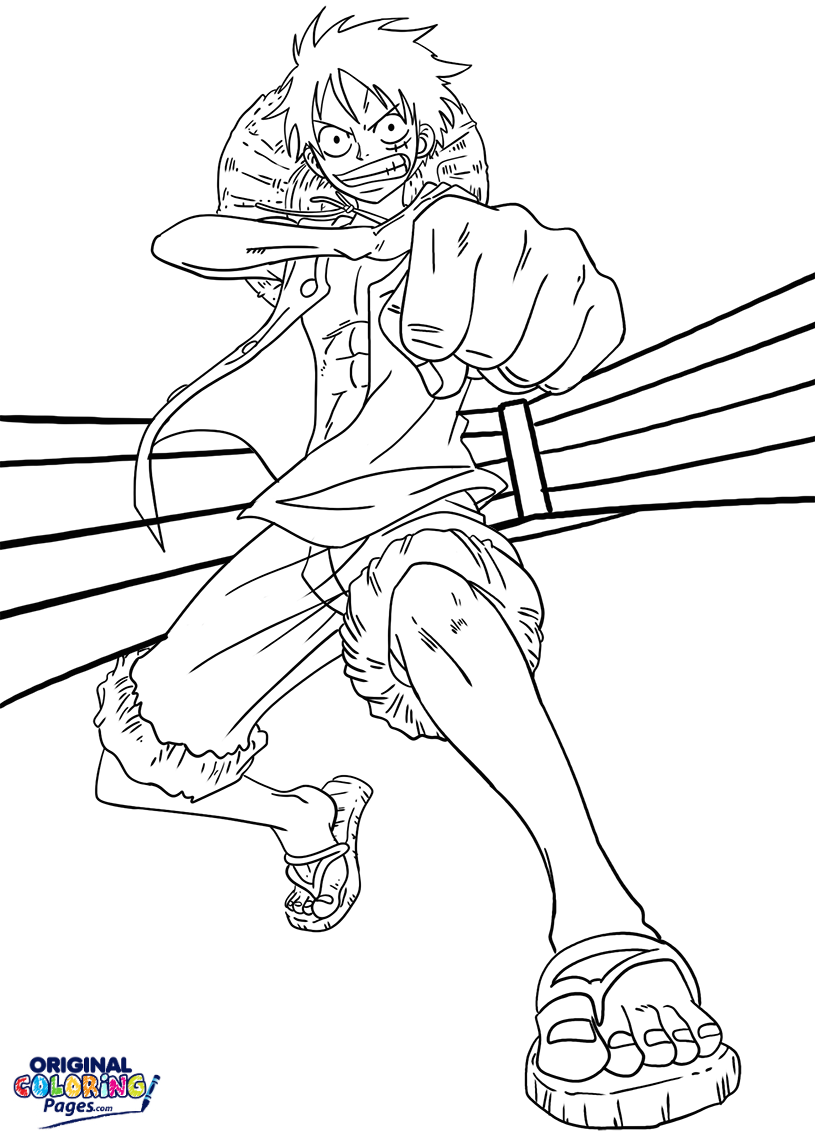 Luffy Gomu Gomu No Pistol
