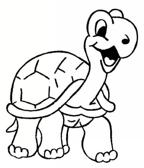 Turtle With Happy Face Coloring Game Turtle With Happy Face
