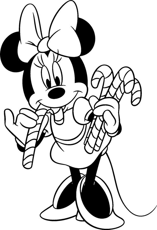 Minnie Eating Candy