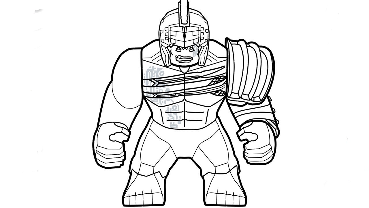 Lego Hulk The Gladiator Coloring Game Lego Hulk The Gladiator