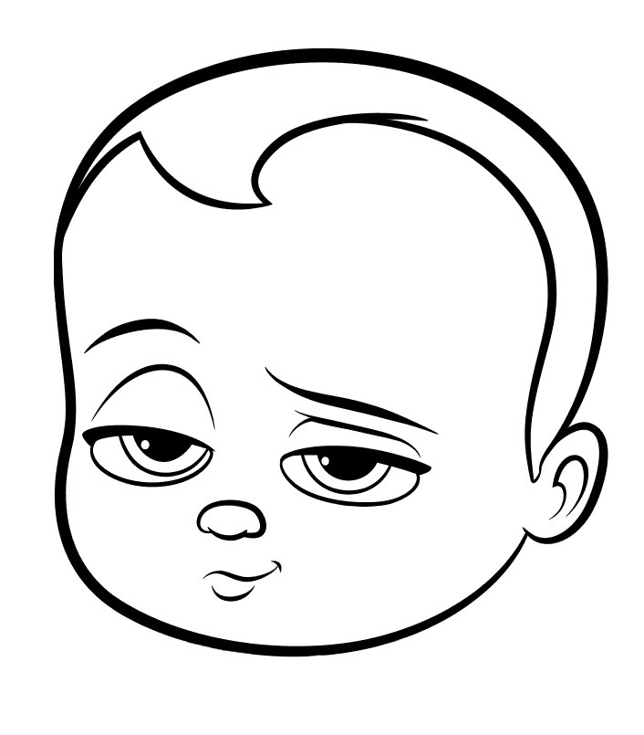 Boss Baby’s Face