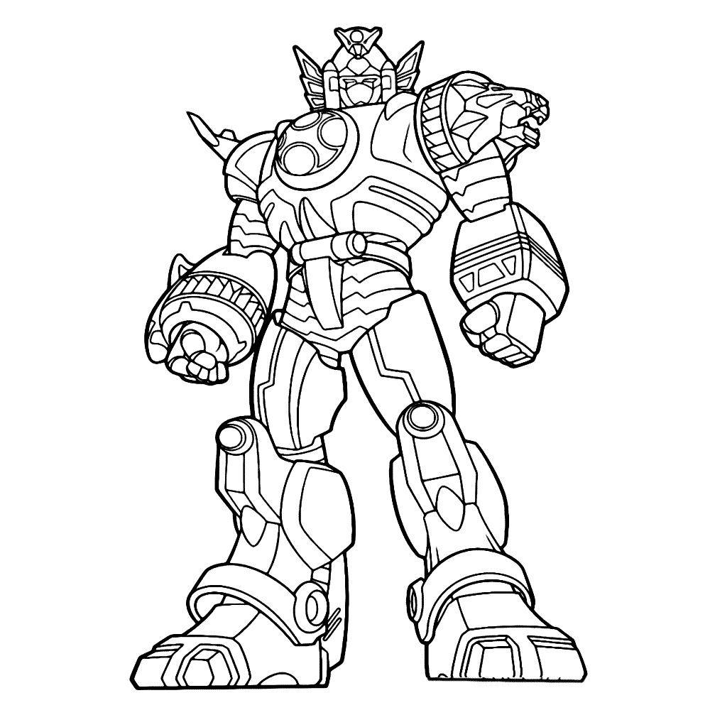 Awesome Ninja Storm Megazord Coloring Game Awesome Ninja Storm Megazord