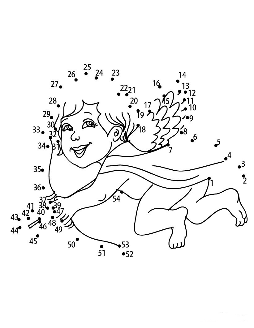 Angel Of Love Dot To Dots