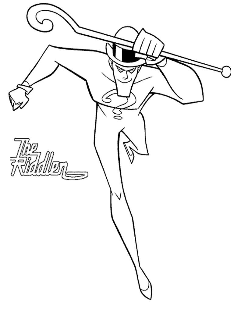 The Riddler Coloring Game The Riddler