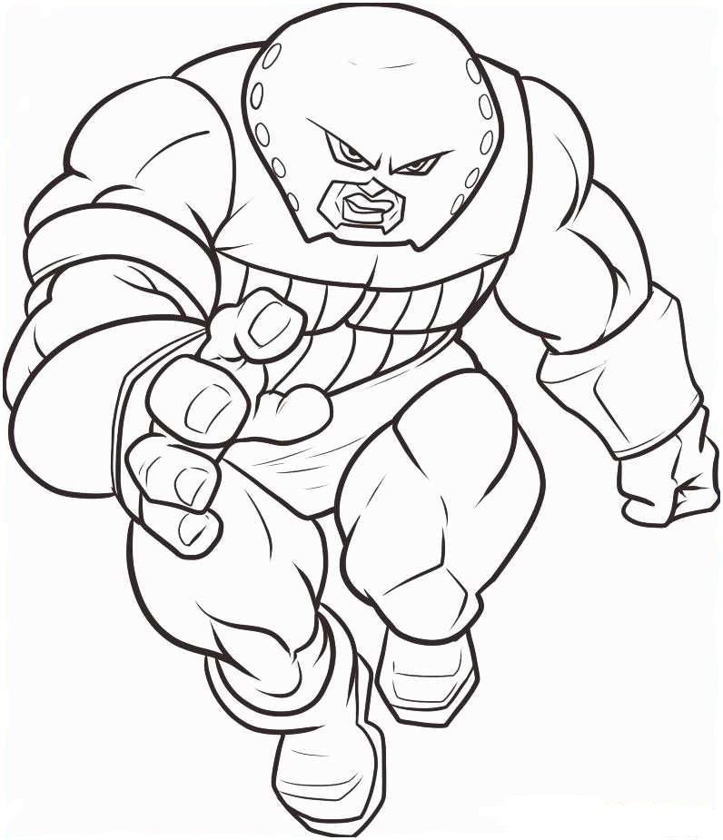 Juggernaut Coloring Game Juggernaut