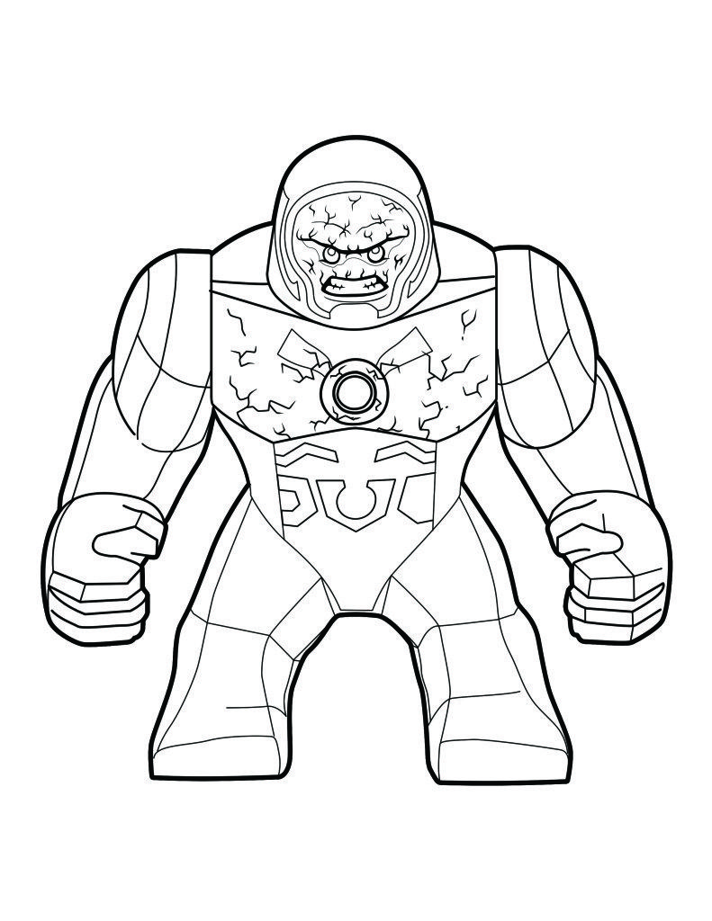 Lego Darkseid Coloring Game Lego Darkseid