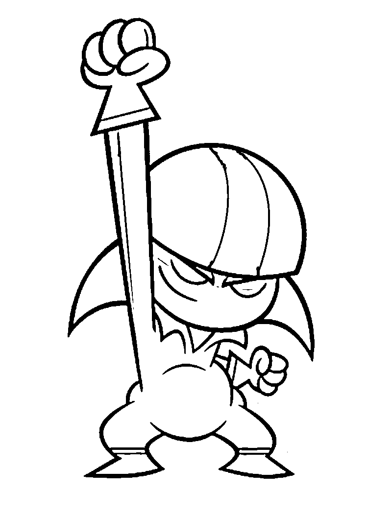Cool Kick Buttowski Coloring Game Cool Kick Buttowski