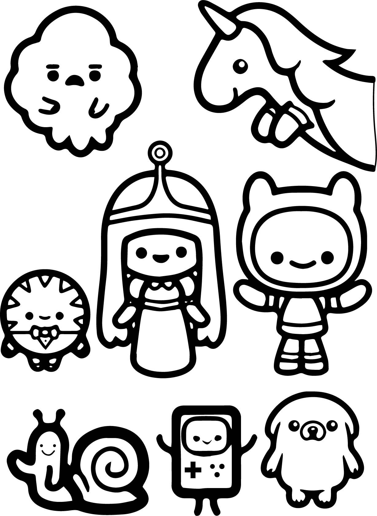 Adventure Time’s Chibi Characters