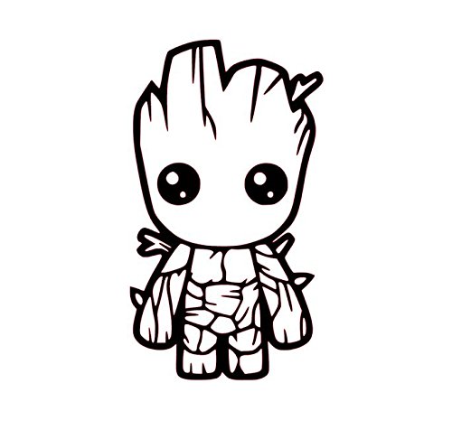 Chibi Groot Coloring Game Chibi Groot