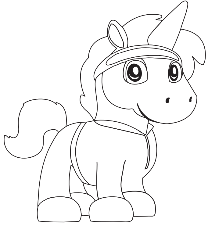 Cartoon Horse