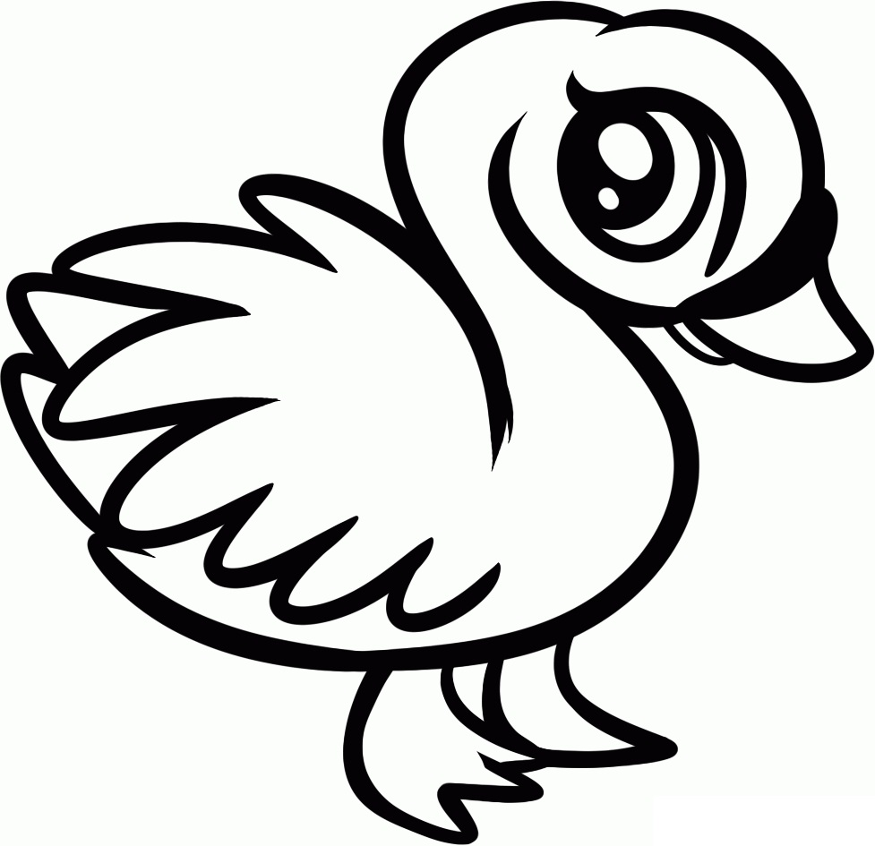 Chibi Swan Coloring Game Chibi Swan