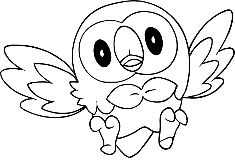 Rowlet Flying