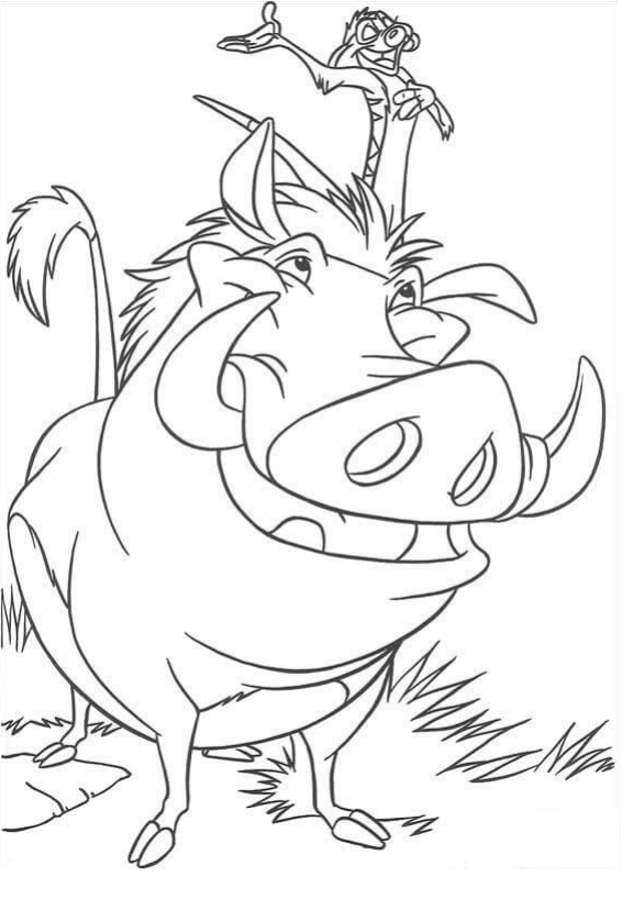 Pumbaa And Timon