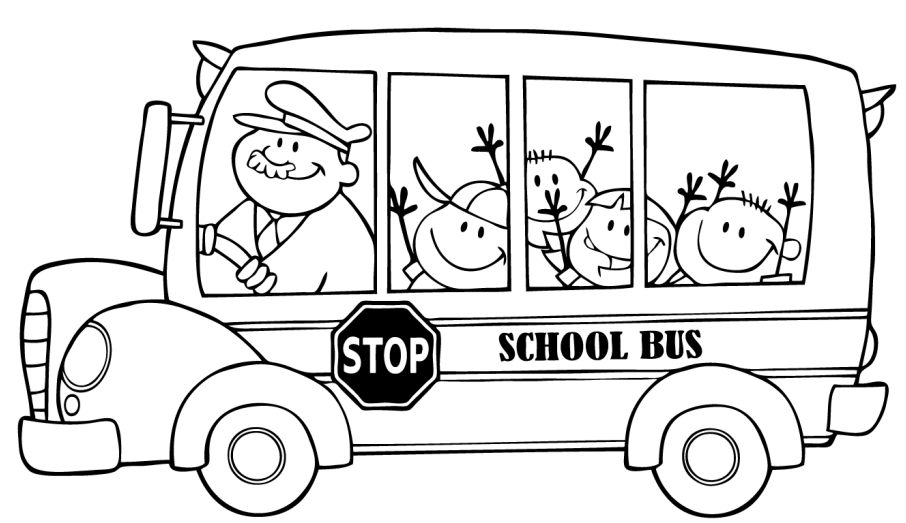 Children On School Bus