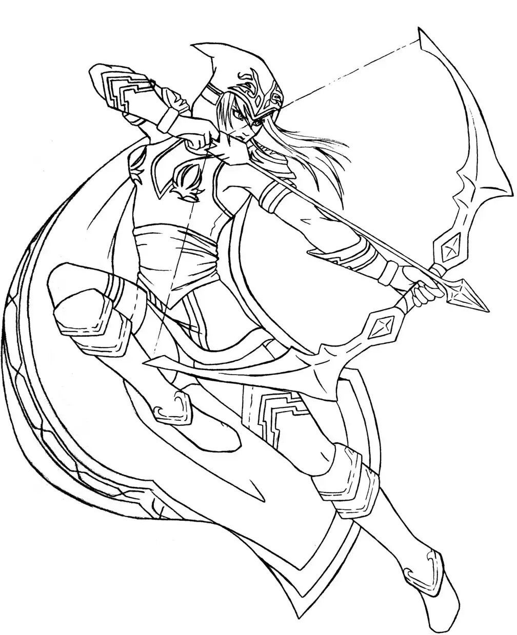 Ashe Coloring Game Ashe