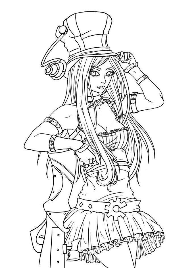 Caitlyn Coloring Game Caitlyn