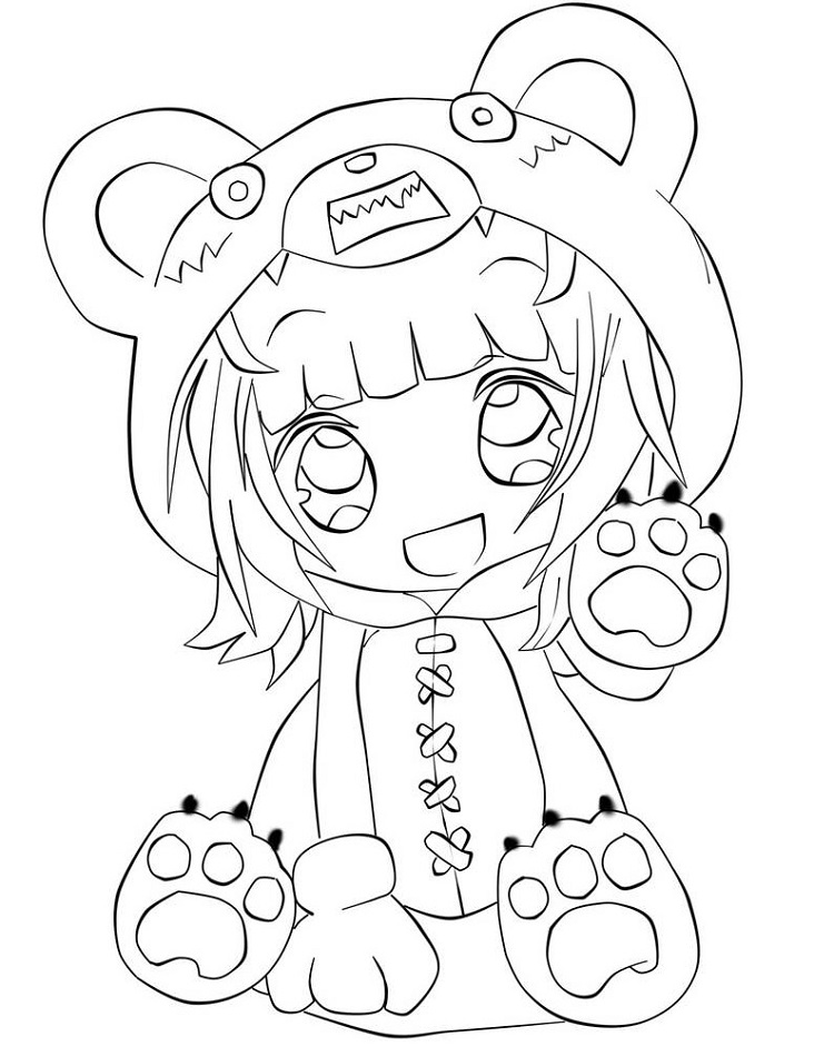 Chibi Annie Coloring Game Chibi Annie