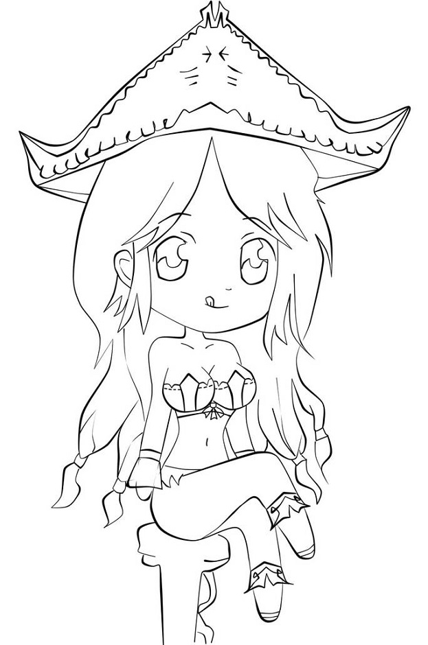 Cute Miss Fortune Coloring Game Cute Miss Fortune