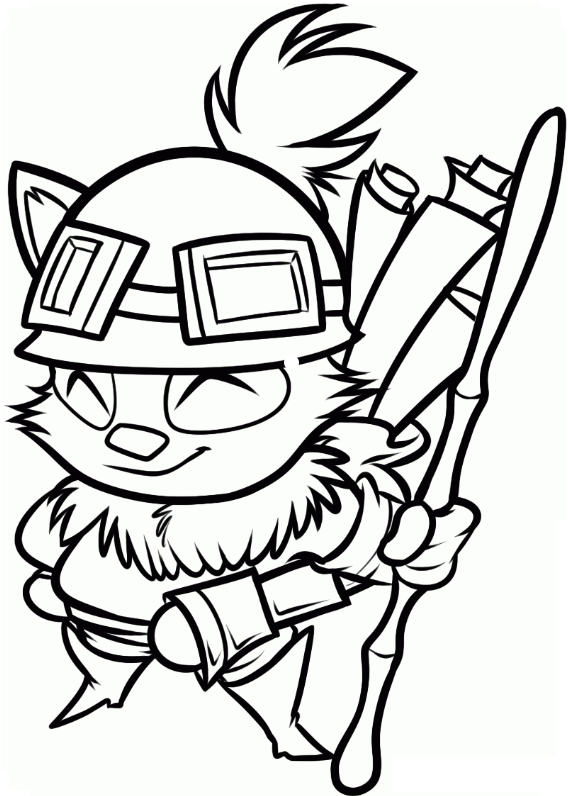 Teemo Coloring Game Teemo