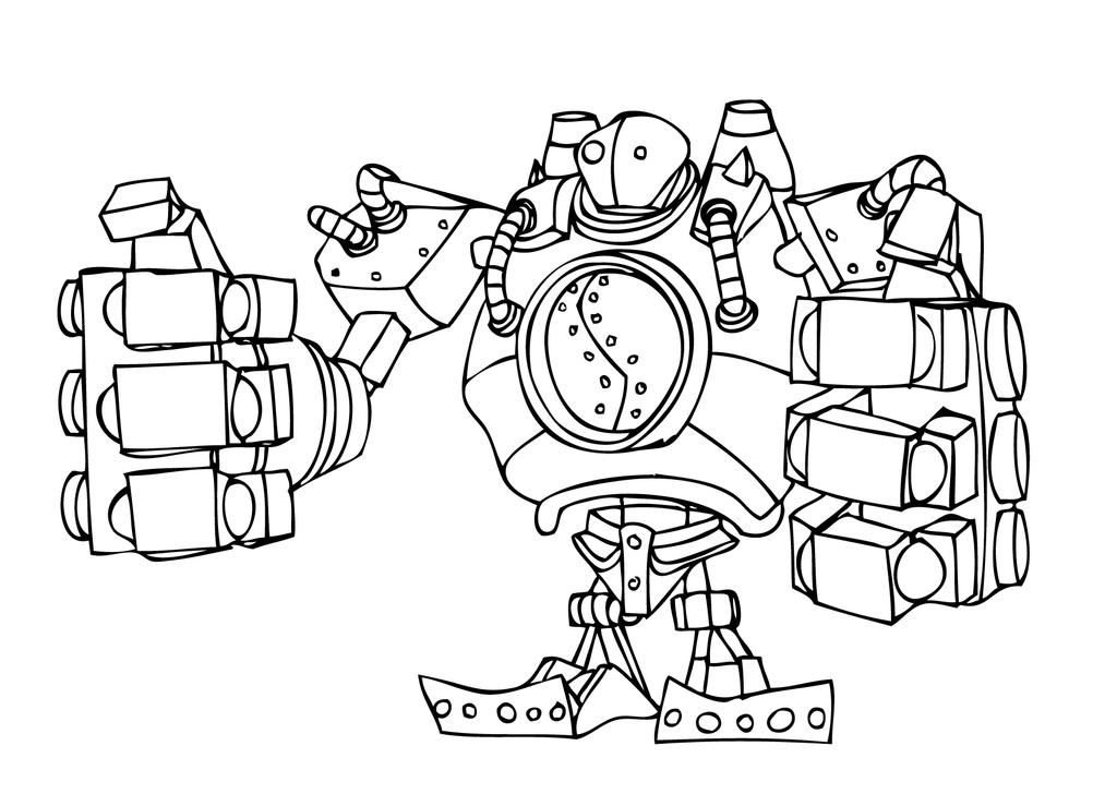 Blitzcrank Coloring Game Blitzcrank