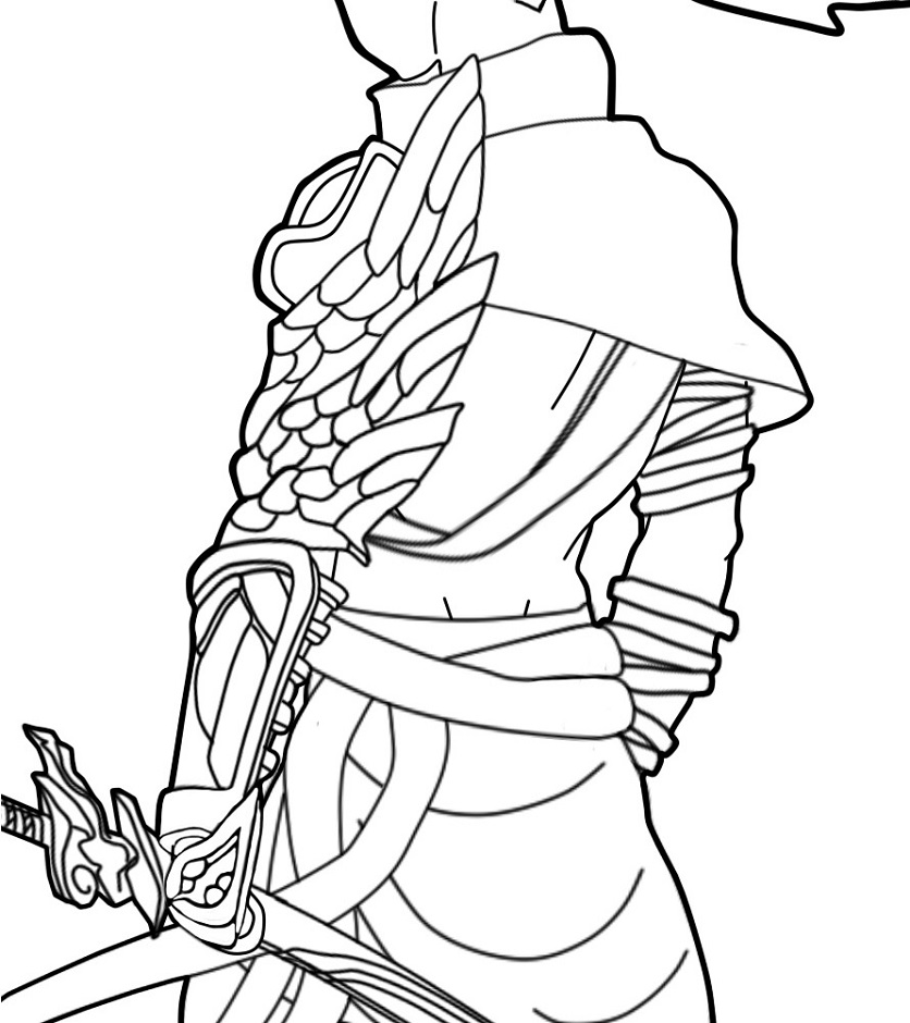 Body Of Yasuo Coloring Game Body Of Yasuo
