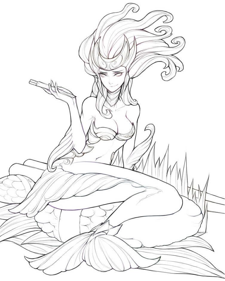 SKT T1 Nami Coloring Game SKT T1 Nami