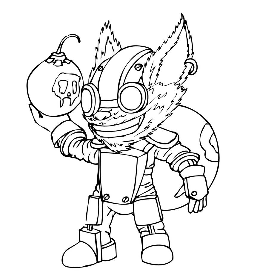 Ziggs Coloring Game Ziggs