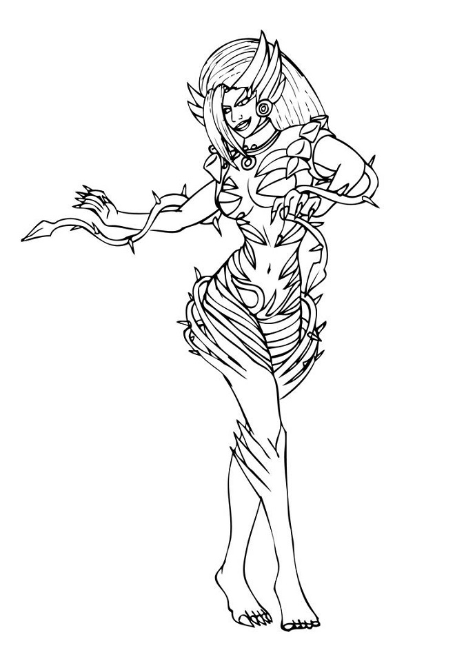 Zyra Coloring Game Zyra