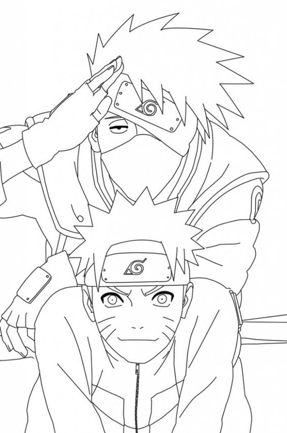 Kakashi And Naruto