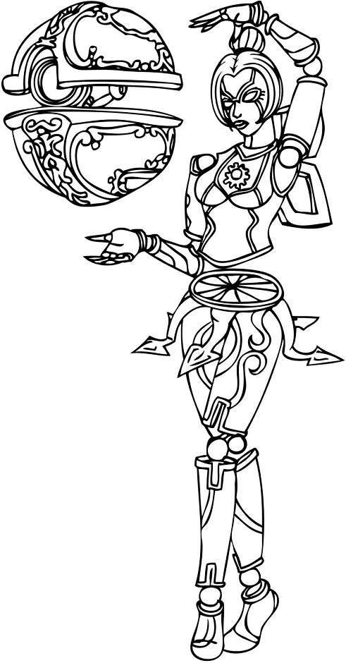 Orianna Coloring Game Orianna
