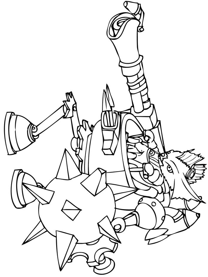 Rumble Coloring Game Rumble