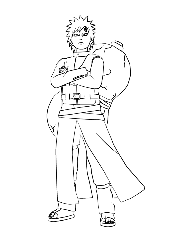 Gaara Of The Sand